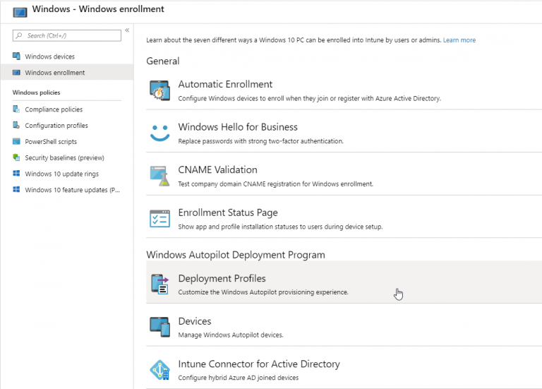 Intune/Autopilot Setup Companion Guide Part 1 Systems Management Squad